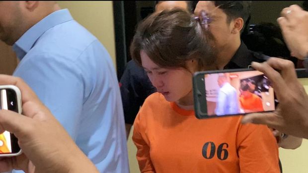 Konferensi pers kasus Yunita tersangka pembobol ATM (Devi-detikcom)