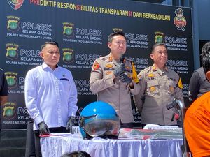Polisi Ungkap Jambret Viral di Kelapa Gading Sudah 15 Kali Beraksi