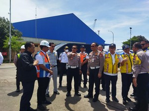 Polri Pastikan Pelabuhan Ciwandan Siap Digunakan Pemudik Lebaran Tahun Ini