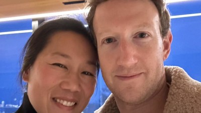 Gaya Apa Adanya Istri Zuckerberg yang Bikin Heran