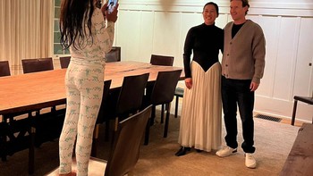 Zuckerberg kadang membagikan momen kebersamaan keluarga itu di Instagram ataupun Facebook. Foto: Facebook