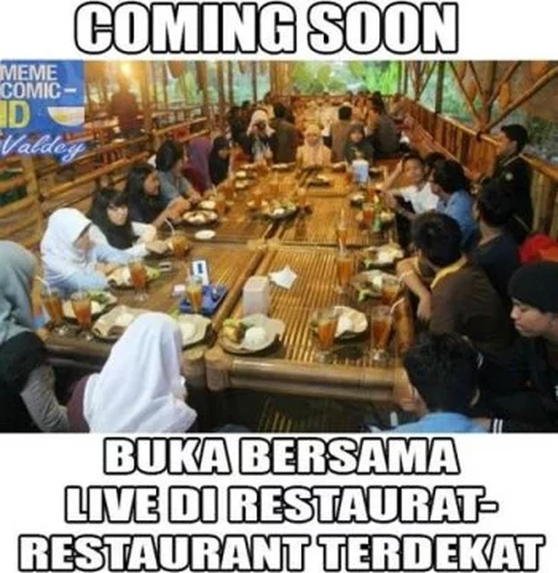 Alhamdulillah, sebentar lagi bulan suci Ramadhan akan datang. Berikut ini meme pertanda bulan puasa sudah dekat. Btw, sudah puasa ganti belum?