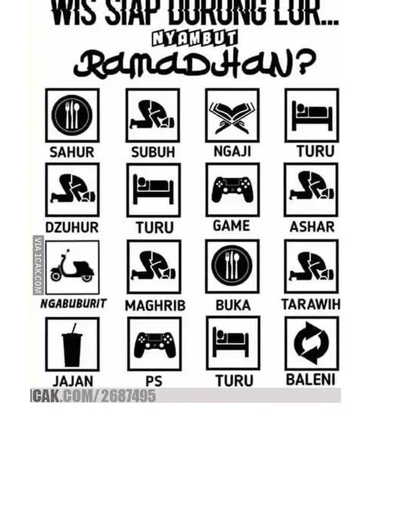 Alhamdulillah, sebentar lagi bulan suci Ramadhan akan datang. Berikut ini meme pertanda bulan puasa sudah dekat. Btw, sudah puasa ganti belum?