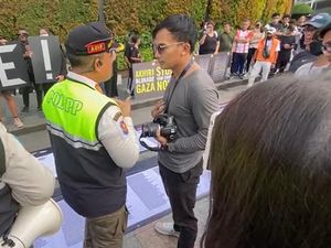 Satpol PP DKI Jelaskan soal Cekcok Petugas dengan Massa Bela Palestina di CFD