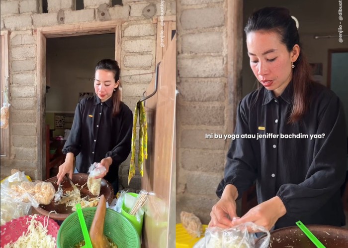 Penjual Jigor Ini Viral Setelah Disebut ‘Glowing’ Mirip Jennifer Bachdim