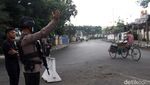 Potret Jalan Gresik Sempat Ditutup Imbas Ledakan di Mako Brimob