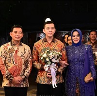 Ayah Hafiz itu adalah Kepala Staf Angkatan Udara (KSAU) dan pensiun dengan pangkat Marsekal. Foto: dok. Instagram @hafizyaakbar