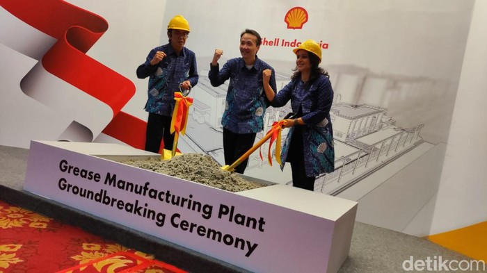 Shell bangun pabrik gemuk di Indonesia.