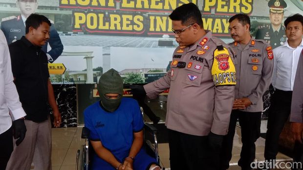 Tersangka perampokan minimarket di Indramayu