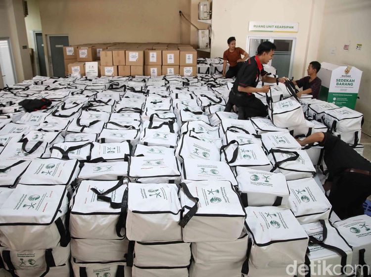 7.965 Paket Bantuan Ramadan dari Arab Saudi Mulai Disalurkan