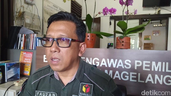 Komisioner Bawaslu Kabupaten Magelang Fauzan Rofiqun.
