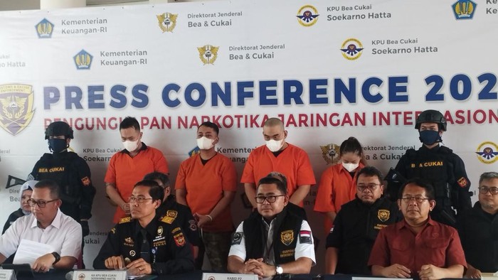 Bea Cukai Soetta tangkap WN Malaysia penyelundup kokain (Belia/detikcom)