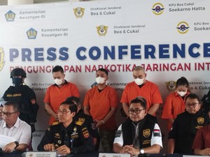 Bea Cukai Soetta Tangkap 3 WN Malaysia Usai Selundupkan Kokain di Patung Ikan