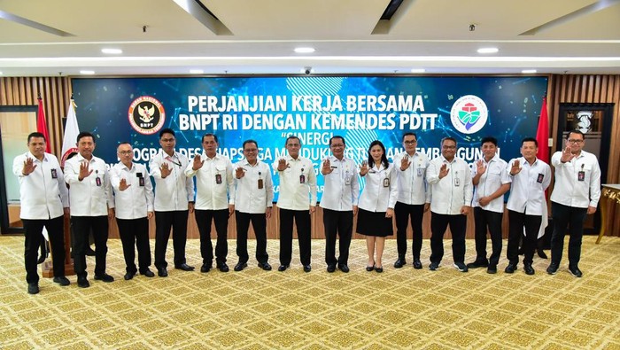 BNPT menjalin kerja sama dengan Kemendes PDTT.