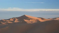 Bukit pasir ini ditemukan di Afrika, Asia, dan Amerika Utara, serta di Mars, tapi para ahli sebelumnya tidak pernah bisa menentukan kapan bukit pasir ini terbentuk (Foto: BBC)