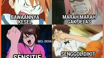 Senggol bacok. Foto: Facebook/Meme Comic Lovers  