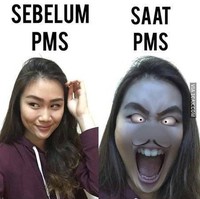 Ketika PMS, cewek bisa berubah jadi sangat galak. Mending jangan cari gara-gara kalau tetap mau aman sentosa.