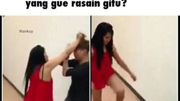 Berantem aja deh, kita. Foto: Memecomic.id  
