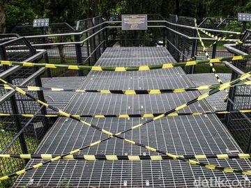Diresmikan 2022, Jalur Pedestrian Semanggi Tak Kunjung Dibuka