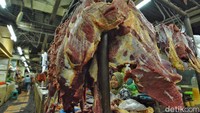 Sedangkan harga daging sapi perkilonya Rp 110 ribu.