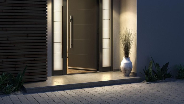 Ilustrasi pintu minimalis