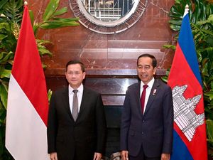 Jokowi Bertemu PM Kamboja, Bahas Perkuatan Kerja Sama Bilateral