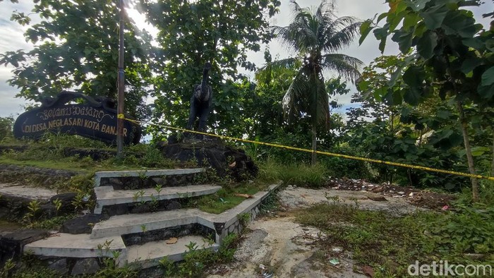 Jurang tempat Devara cs membuang jasad Indriana Dewi Eka Saputri di Banjar, Jawa Barat