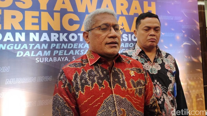 Kepala BNN RI Komjen Marthinus Huko