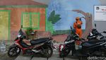 Kreatifitas Mempercantik Taman Kota di Pancoran Jaksel