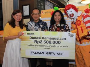 National Breakfast Day, McD Indonesia Bagi Sarapan dan Donasi Kemanusiaan