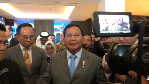 Menhan sekaligus Capres Prabowo Subianto