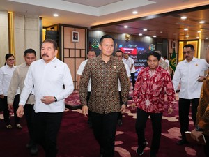 Safari Menteri AHY dari Jaksa Agung, Menhan hingga Kapolri