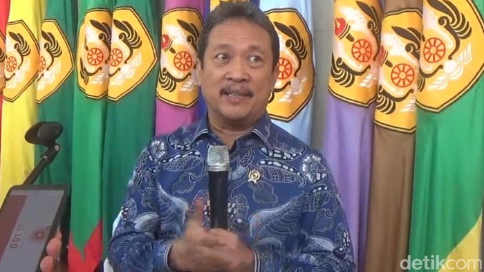 Menteri Kelautan dan Perikanan (KP) Sakti Wahyu Trenggono