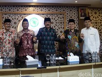 Momen Menko Polhukam Hadi Tjahjanto Sambangi MUI