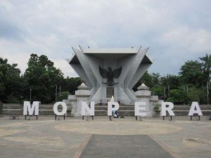 Wisata Monpera Palembang, Bangunan Sejarah Berbentuk Bunga Melati