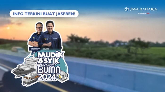 Mudik Gratis Jasa Raharja Lebaran 2024.