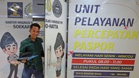 Jadwal pembuatan buka setiap hari di Terminal 3.