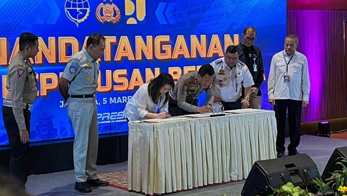 Penandatangan SKB terkait pelaksanaan mudik (Rumondang/detikcom)