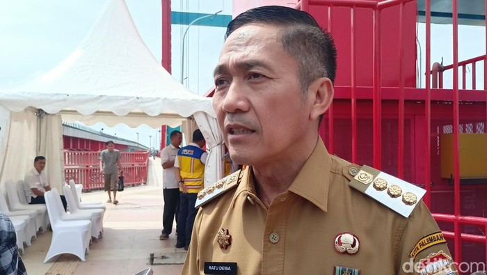 Penjabat Wali Kota Palembang Ratu Dewa