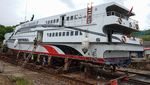 Melihat Perawatan Kapal Cepat di Sabang