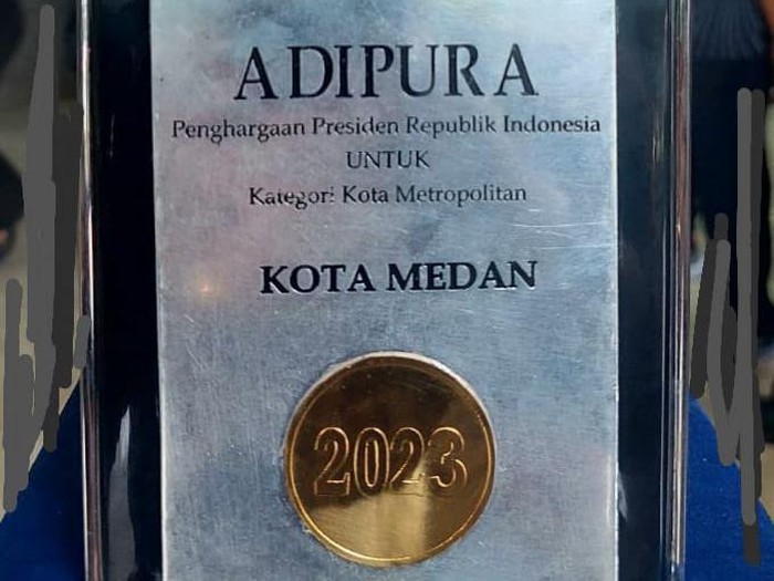 Piala Adipura untuk Kota Medan