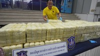 Kantor PBB untuk Narkoba dan Kejahatan telah memperingatkan adanya perdagangan metamfetamin dalam jumlah besar di Asia Timur dan Tenggara, yang sebagian besar berasal dari negara tetangga Thailand, Myanmar.  