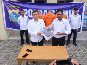 Puluhan Anggota Geng Motor Bacok-Rampas HP Pelajar di Sergai, 4 Ditangkap