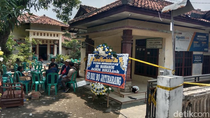 Rumah yang jadi lokasi pembunuhan Maesaroh.