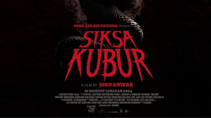 Cuplikan adegan film Siksa Kubur.