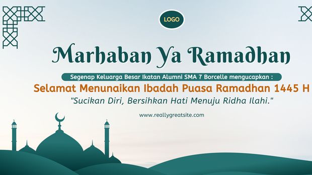 Desain spanduk Ramadhan 2024