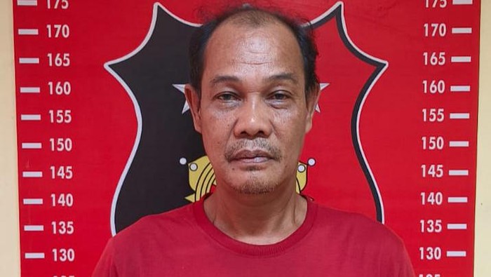 Tampang Hendrawan, pelaku sodomi 3 remaja di Deli Serdang. (Dok Polresta Deli Serdang)
