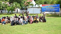 Materi yang diberikan dalam pelatihan di antaranya sistem peringatan dini gempa bumi dan tsunami, penanganan korban gempa bumi dan tsunami, sistem komando penanganan darurat bencana hingga prosedur pelaksanan proses evakuasi mandiri dari ancaman resiko.
