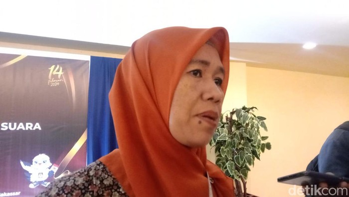 Anggota KPU Makassar Sri Wahyuningsih.