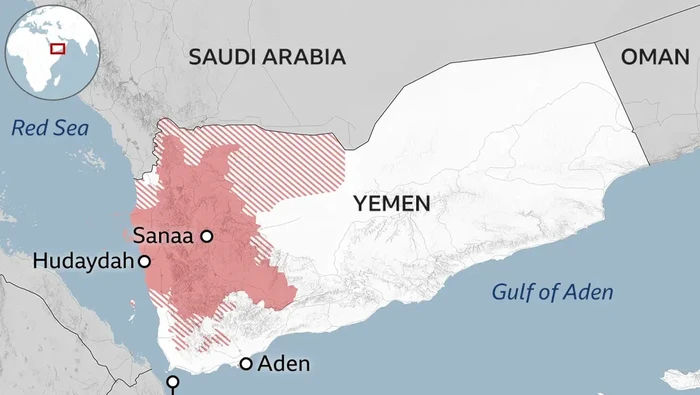 Area yang dikendalikan Houthi